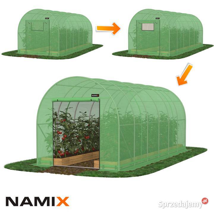 WYPRZEDAŻ Tunel foliowy szklarnia 3x6 m 18m Jabłonna sprzedam