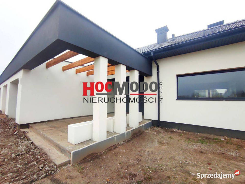 Nowoczesny parterowy bliżniak 13985 m2 mazowieckie Marynino