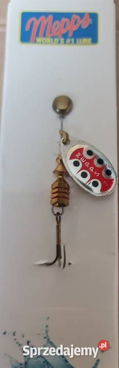 Obrotówki wirówki blachy Mepps Komplet 4