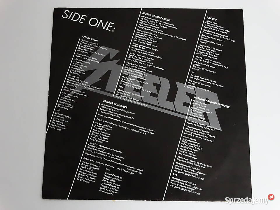 Steeler Strike Back Vinyl LP Steamhammer SH 0053 Biłgoraj