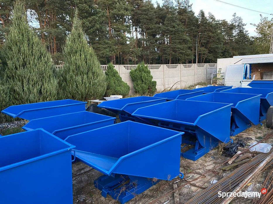 Koleba 15 m3 na odpady szkło złom pojemnik Żarów