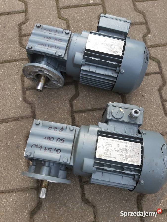 Motoreduktor 037 kW 50 obr wielkopolskie Leszno sprzedam
