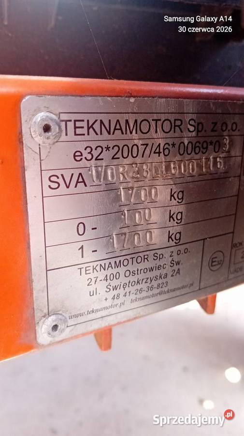 RĘBAK TEKNAMOTOR Leśnictwo Augustów