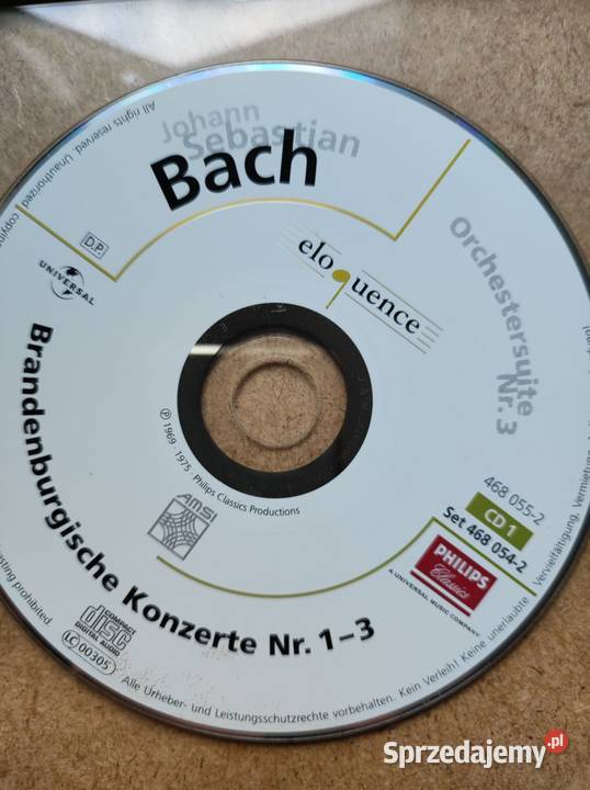 Johann Sebastian Bach Koncert brandenburski Kielce sprzedam