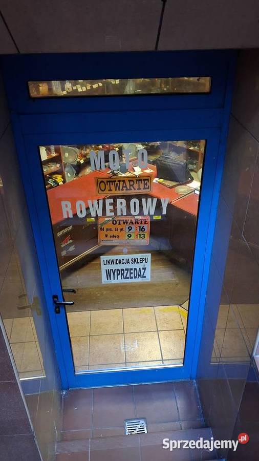 Likwidacja sklepu motorowerowego Września