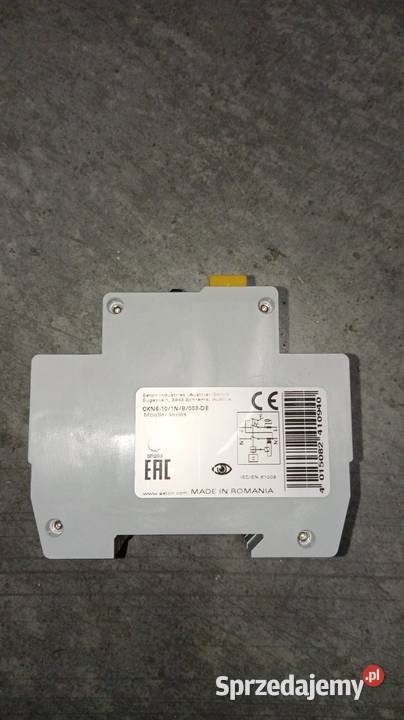 Sprzedam wyłącznik nadprądowy 1P z członem Maniowy