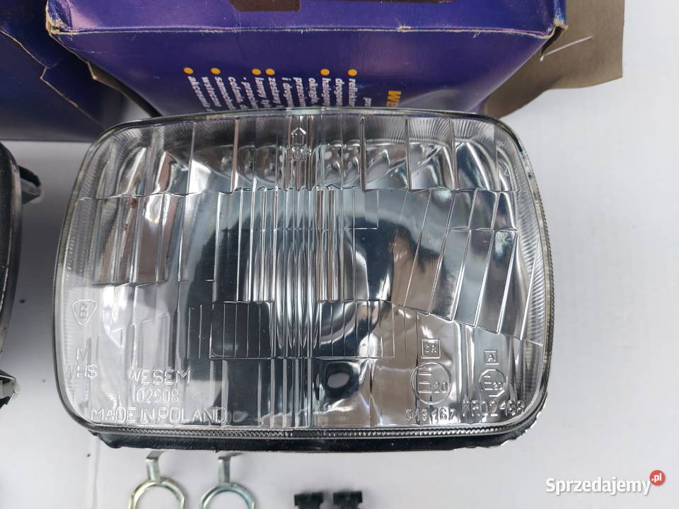 Fiat 126p lampy przód wesem oryginał PRL wielkopolskie Poznań