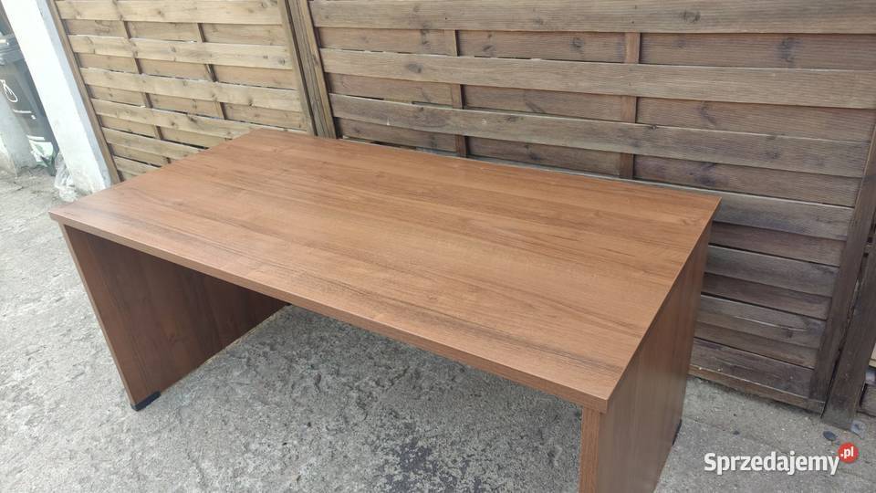 Brązowe biurko 160x80 Warszawa