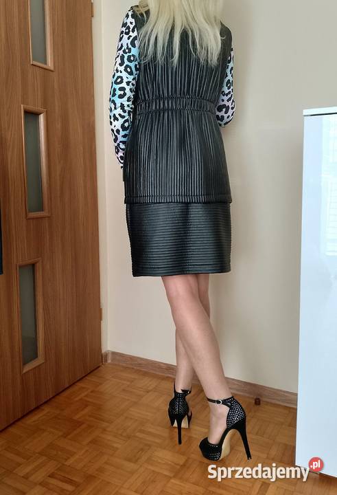 ELEGANCKI trzyczęściowy komplet żakiet kamizelka Łapy