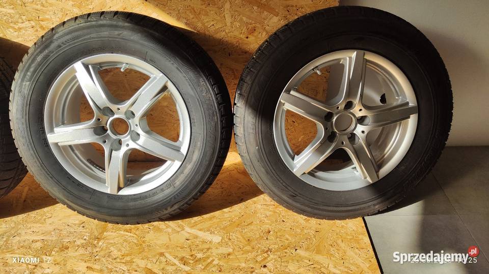 Koła zimowe 2156516 5x1143 et 45 stan opon 8mm