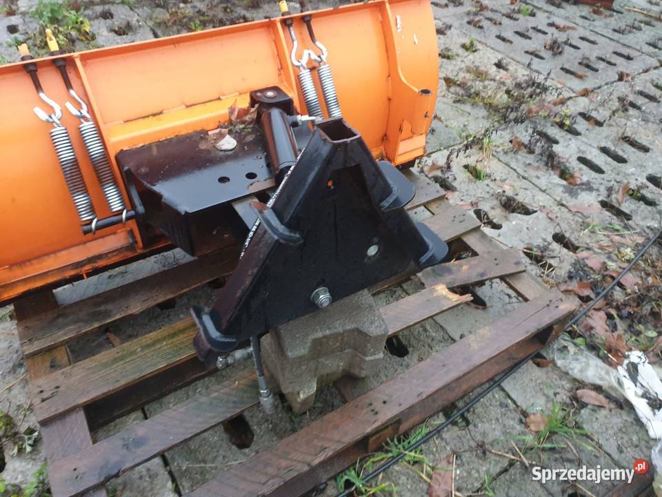 Pług śnieżny prosty 140 do TUZ kat0 trójkąt Skórzewo