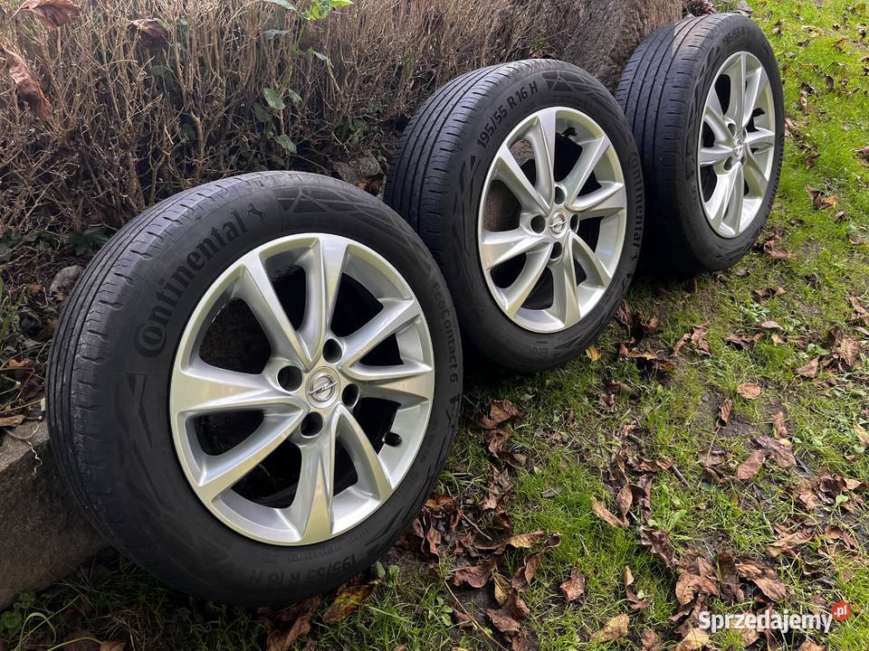 Alufelgi z Oponami Opel oryg 4x108 16 Corsa F dolnośląskie