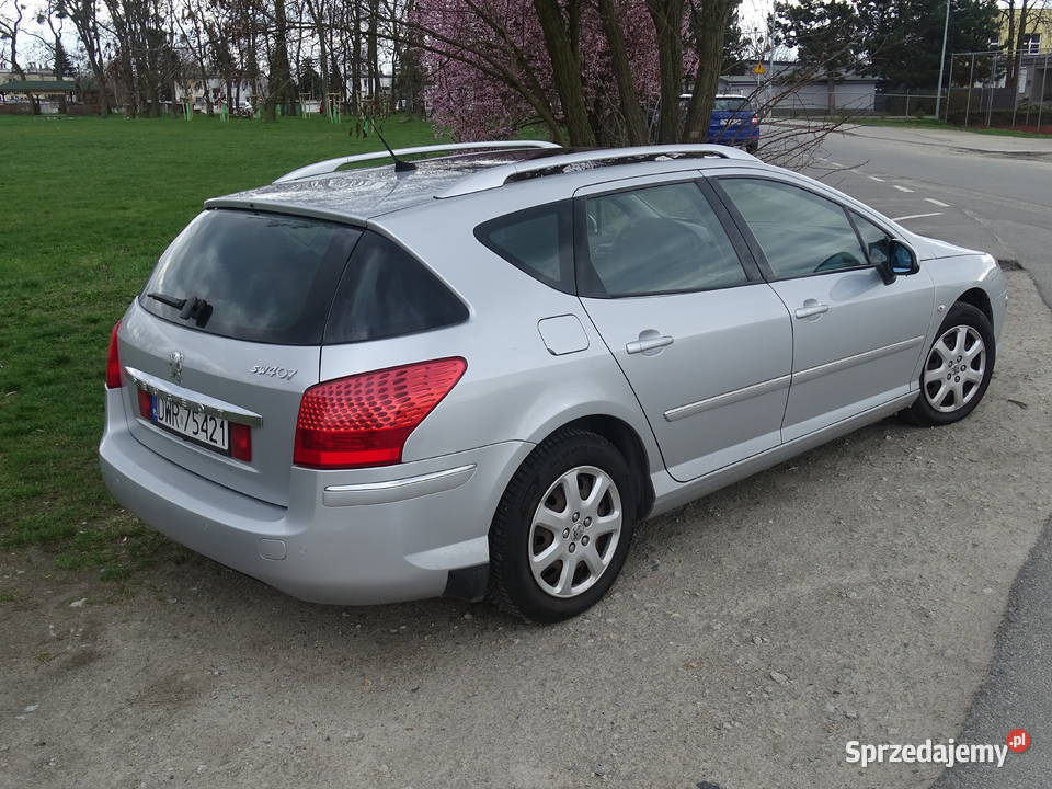 Peugeot 407 SW PREMIUM NAVTECH 20 HDI 136 2009r Zarejestrowany w Polsce Sadków