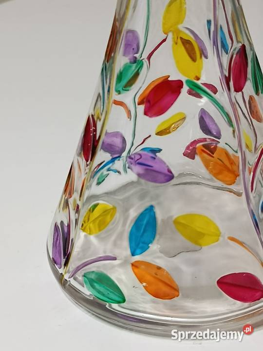 Karafka ze szkła Murano Porcelana i szkło Porcelana i szkło Warszawa