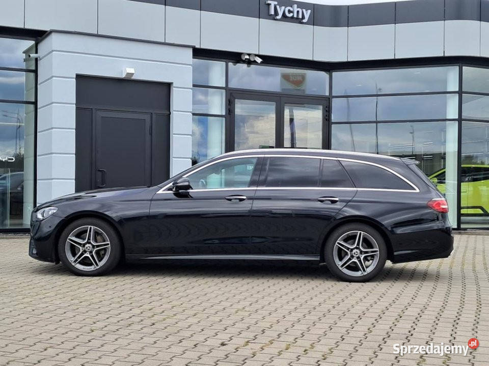 MercedesBenz Klasa E 2021r Hak Multibeam Temp Tychy