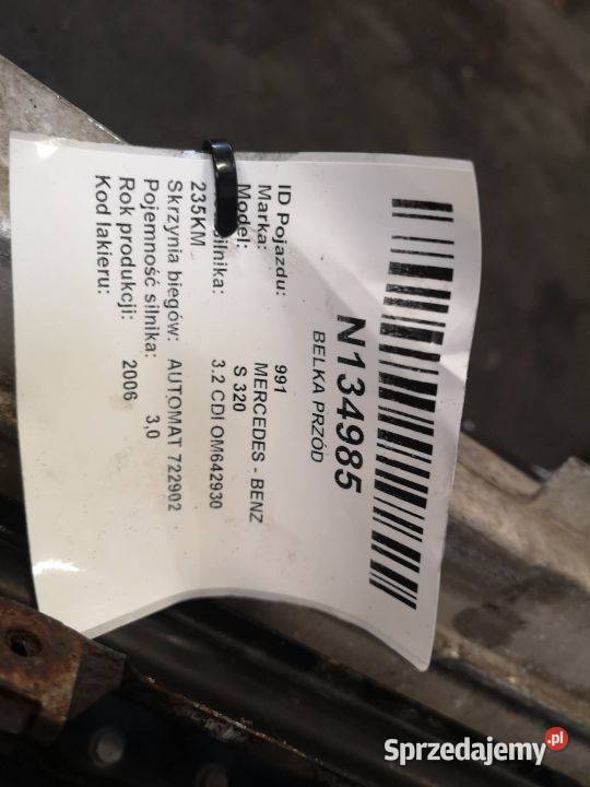 BELKA PRZÓD S 320 Lipno