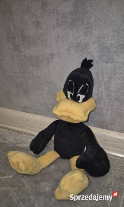 Maskotka przytulanka kaczor Daffy Looney Tunes łódzkie Łódź
