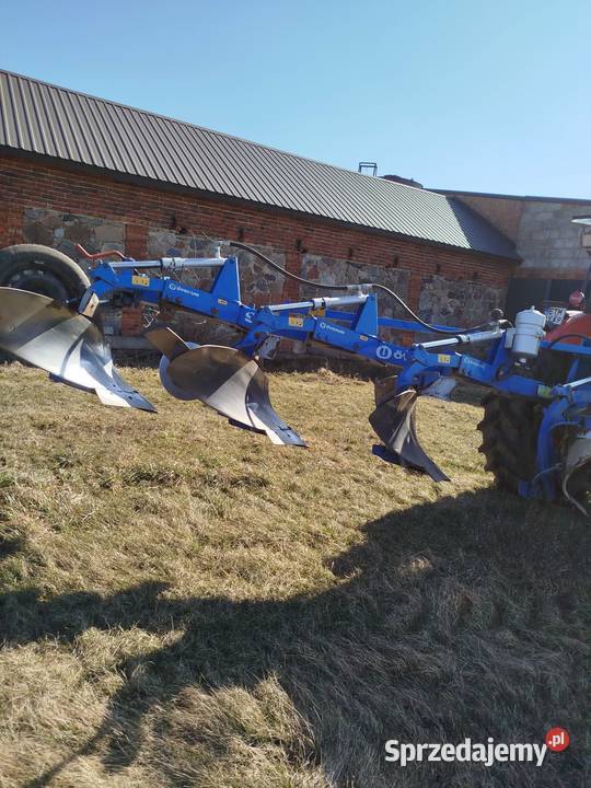 Pług Overum 4 skibowy zagonowy zabezpieczenie łódzkie