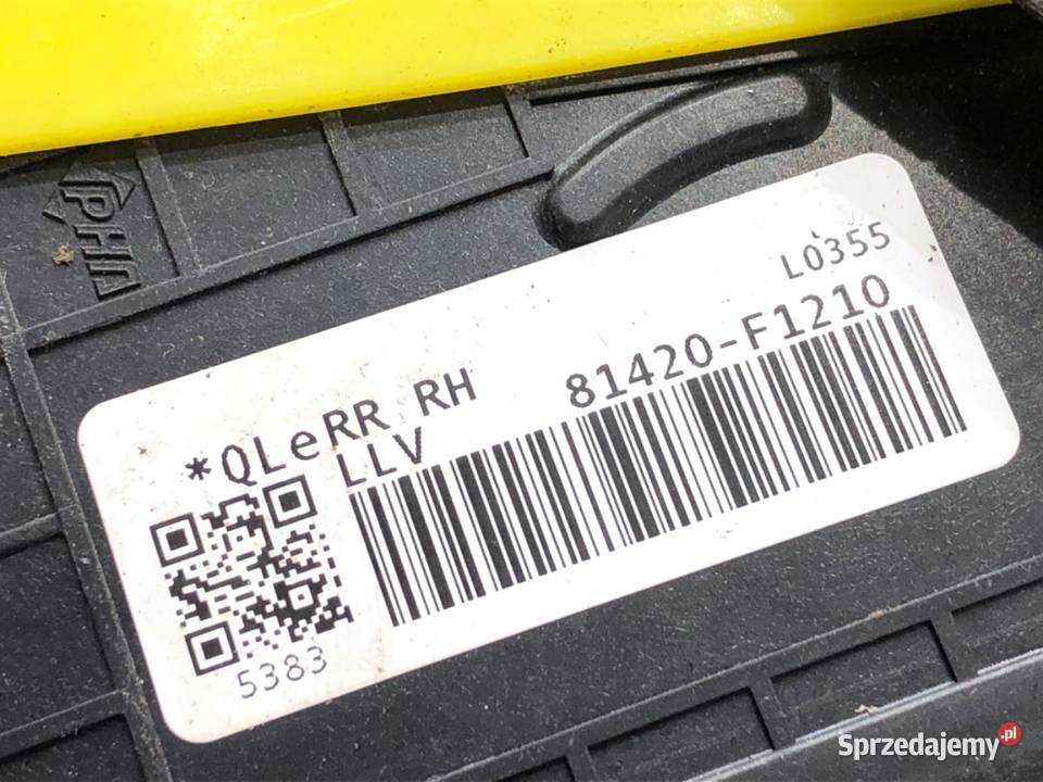 ZAMEK DRZWI PRAWY TYŁ KIA SPORTAGE IV SUV