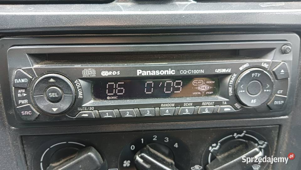 Panasonic CQC1001N radio samochodowe car audio Wołomin
