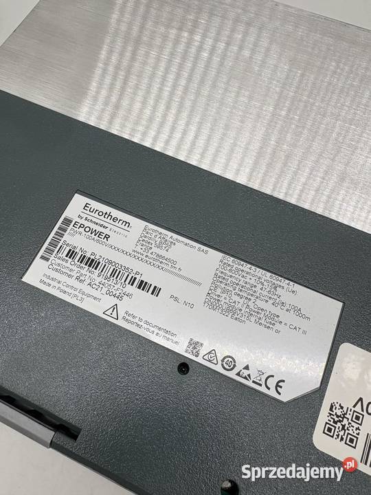 Eurotherm EPOWER PWR100A 600V XXX XXX XXX XXX XX Warszawa