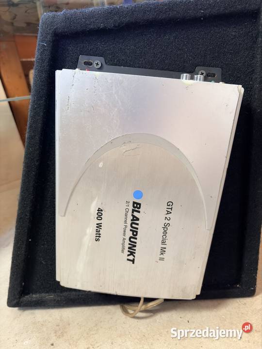 Skrzynia wzmacniacz kable Ilość kanałów 2 mazowieckie