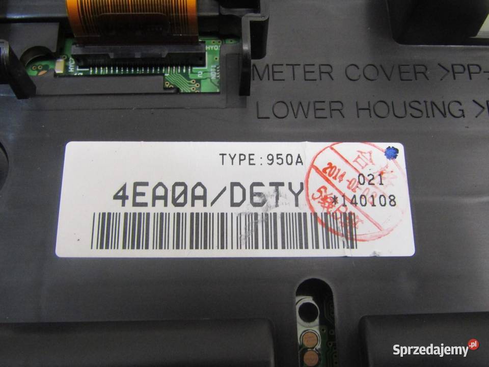 LICZNIKI ZEGARY 12 TCE 12 DIGT QASHQAI II J11