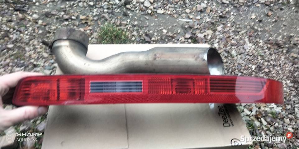 Audi Q7 lampa w zderzak tylnia prawakońcówka lampy tylne Łódź