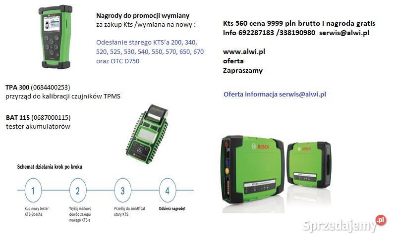 Kts 515 tester Bosch do skpwymień stary kts Bielsko-Biała