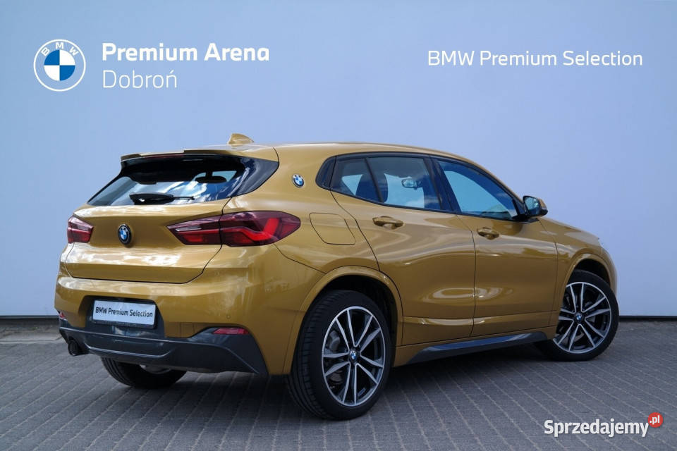 BMW X2 sDrive18i M Sport Galvanic Gold Panorama Dobroń sprzedam