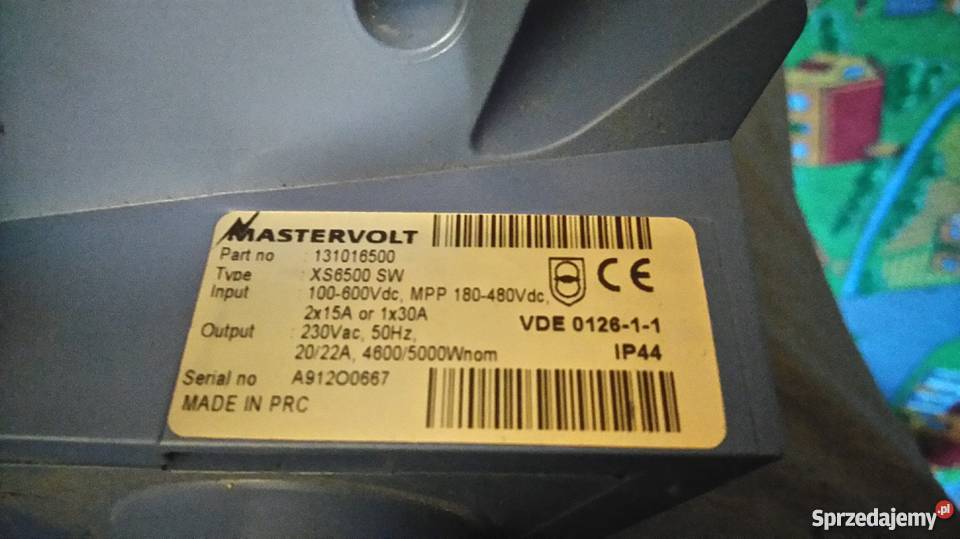 FalownikInwerter MASTERVOLT Sunmaster XS 6500 kujawsko-pomorskie