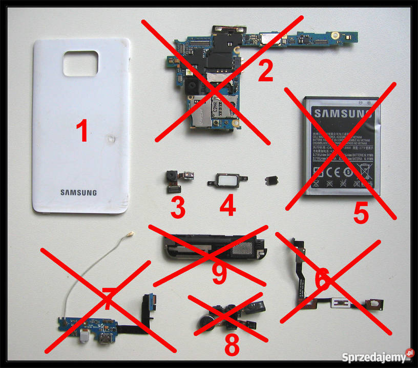 Samsung Galaxy S2 SII i9100 CZĘŚCI Olsztyn