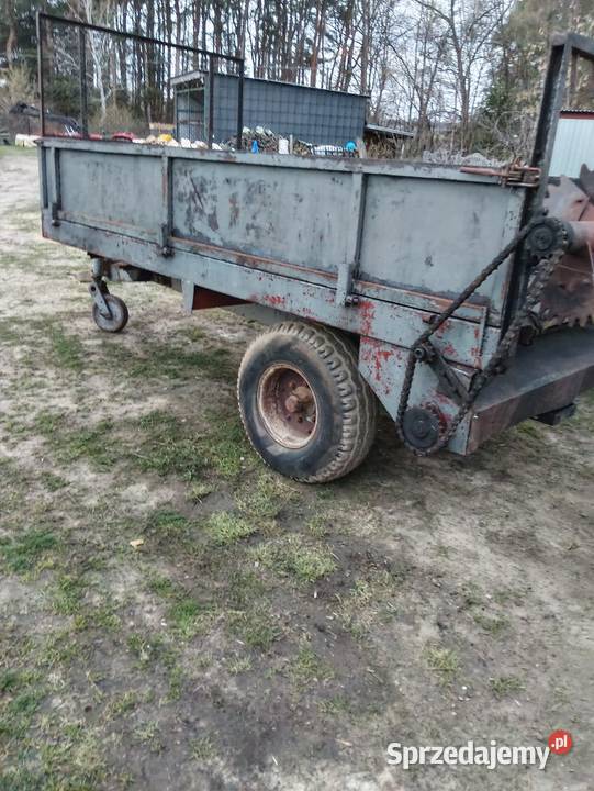 Rozrzutnik obornika jednoosiowy lubelskie Górka