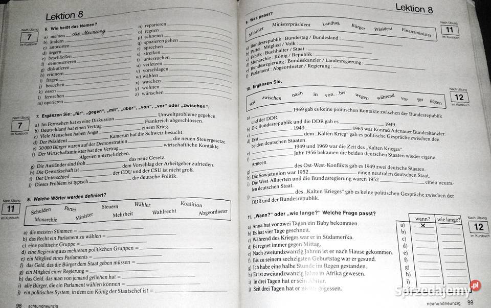 Themen neu 2 Arbeitsbuch Heiko Bock Jutta Muller lubelskie Chełm