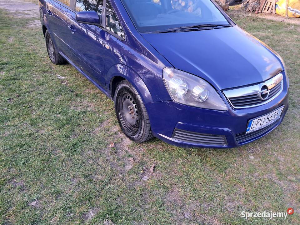 Opel Zafira z gazem 7 osob Łęczna