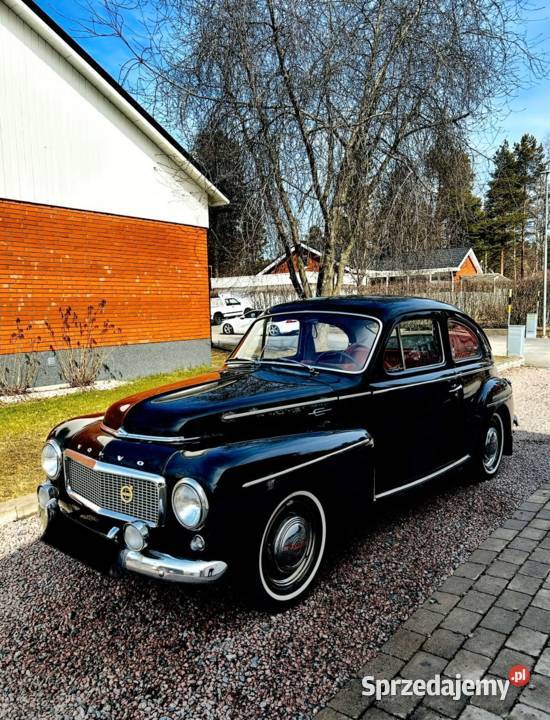 Volvo Sprawne Volvo PV544 196061 Czarny klasyk Włodawa