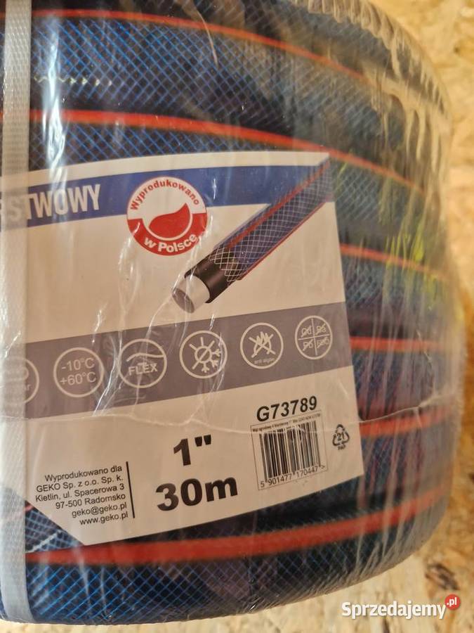 Wąż ogrodowy 4 Warstwowy 1 30m GEKO G73789