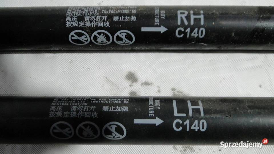 CAPTIVA LIFT TELESKOP SIŁOWNIK MASKI osobowe