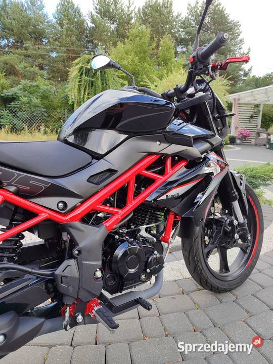 Benelli BN125 2023r Zadbany Czerwonyczarny Benelli Sulejówek sprzedam
