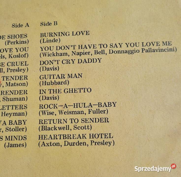 Elvis Presley Solid Gold płyta winylowa w stanie