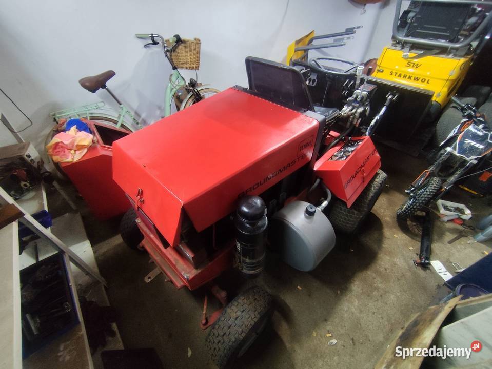 Traktorek Toro groundmaster wozidło waga 1200 32 Piotrków Trybunalski sprzedam