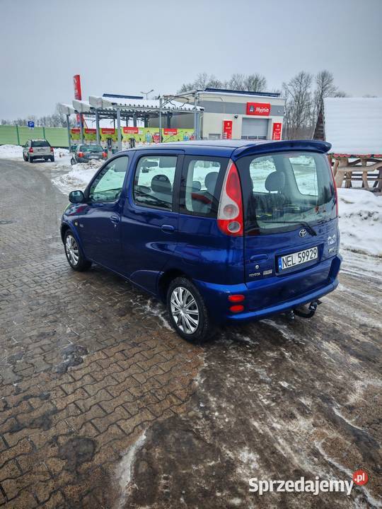Toyota Yaris Verso 13 Benzyna 1999 r Idealne MP3 Nowa Wieś Ełcka