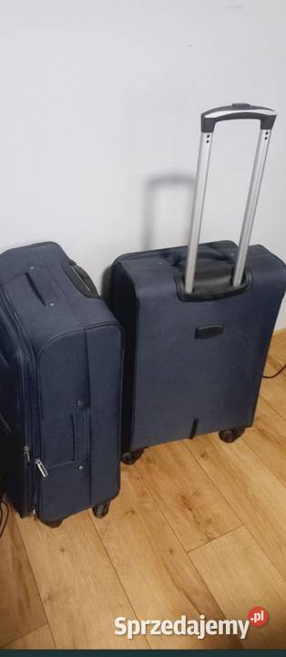 Walizka Ochnik duża granatowa jednokomorwa sprzedam