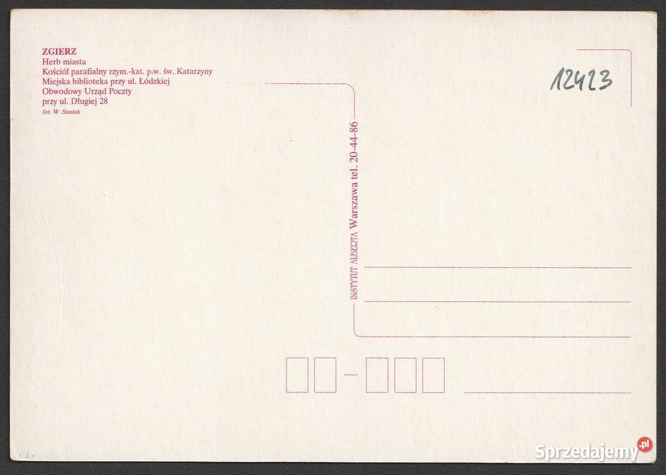 ZGIERZ HERB KOŚCIÓŁ MOZAIKA łódzkie Łódź