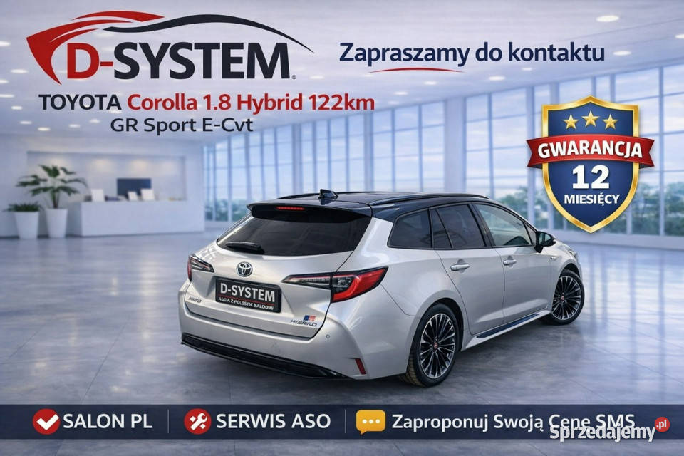Toyota GR Corolla 2023r GR Sport TOYOTA Corolla czujnik martwego pola Białystok