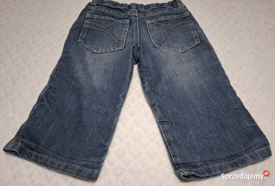 Krótkie spodenki dżinsowe niebieskie Takko Czeladź