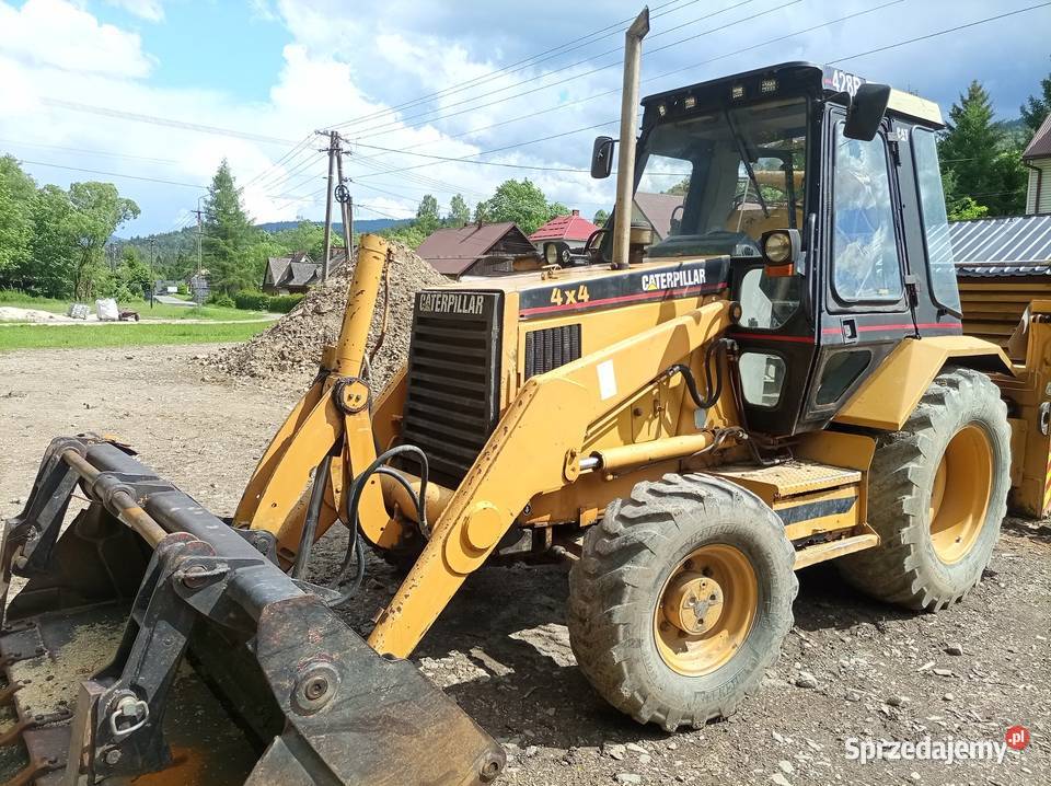 koparko ładowarka Cat 428b Koparki Motoryzacja