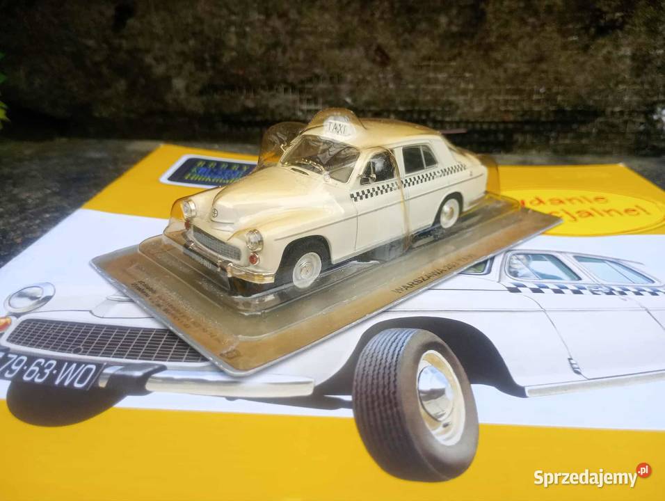 WARSZAWA 203T TAXI Kultowe auta PRL kolekcja 143