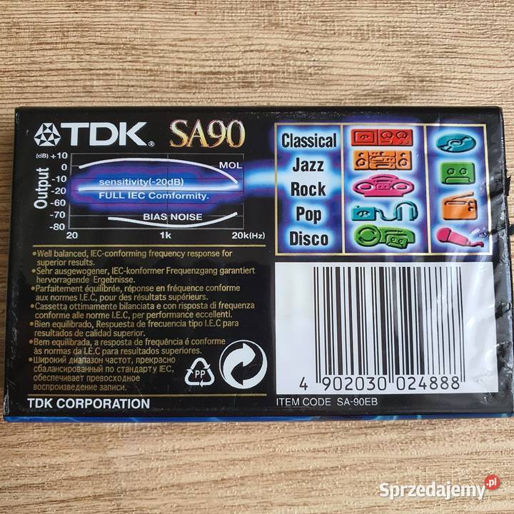 TDK SA 90 kaseta magnetofonowa Nowa Sól