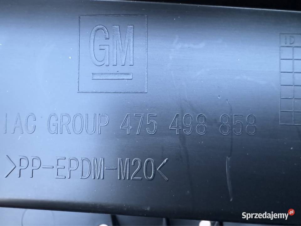 Belka dolna osłona zderzaka przód Crossland x Międzychód